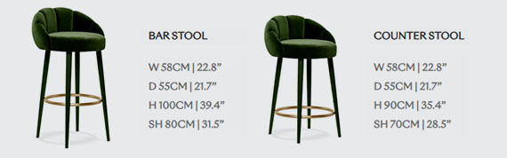 luxury home bar stools