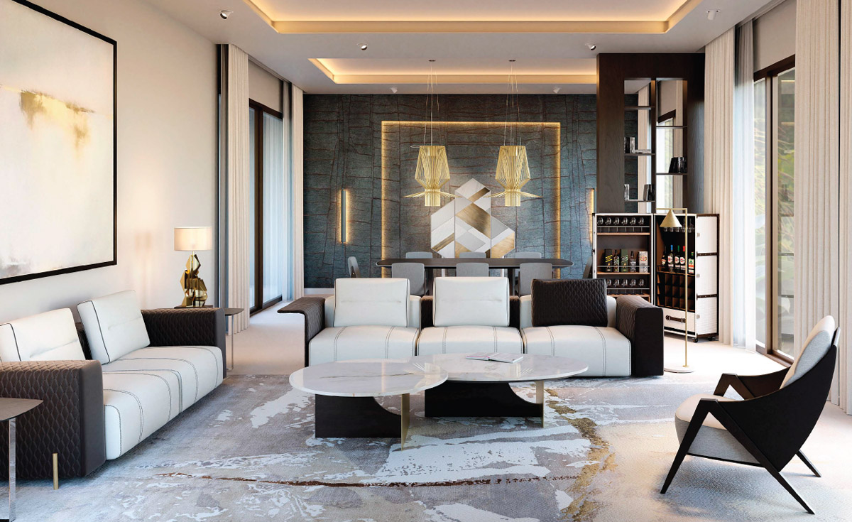 Alexandra Luxury Furniture Interior Project